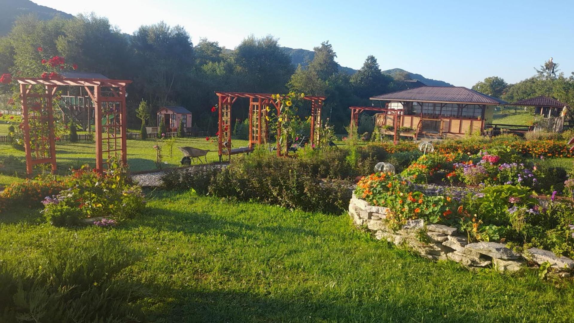 Curtea de Argeş Baltina Parc Transfagarasanヴィラ エクステリア 写真